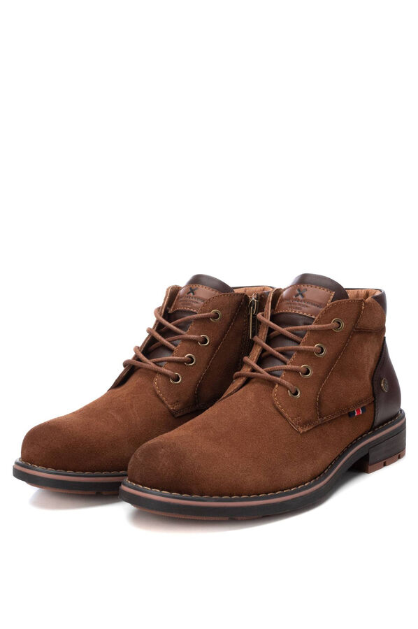 XTI Split leather Boot mink