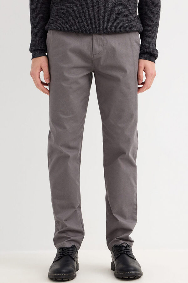 Inside Plain Pants grey