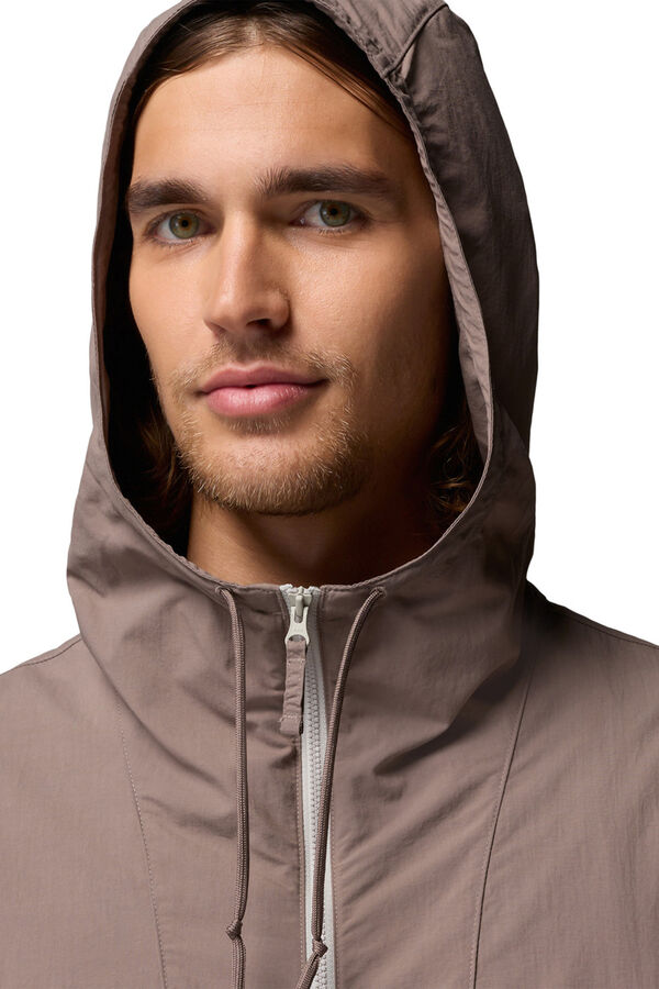 Columbia Hooded windbreaker nude