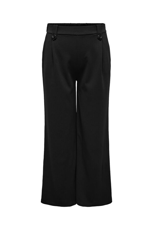 Only Carmakoma Plus size pleated trousers black