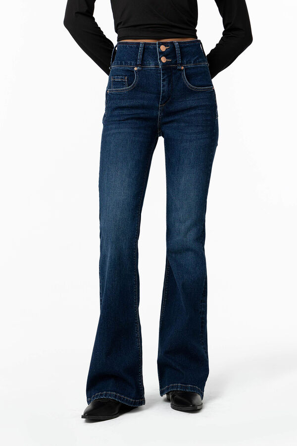 Tiffosi Jeans Double-up Bootcut azul