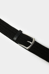 Springfield Essential plaited belt black