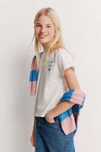 Springfield Kids Camiseta manga corta rebel ni&ntilde;a