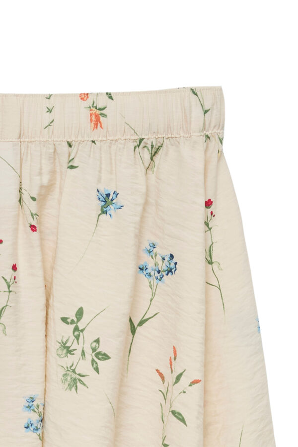 Vero Moda Girl Floral short skirt grey