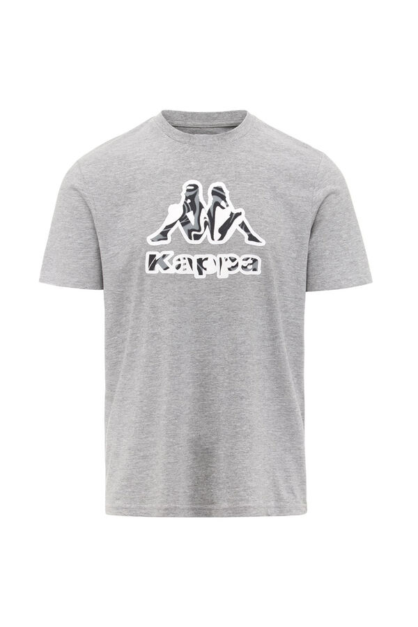 Springfield Camiseta manga corta Kappa gris medio