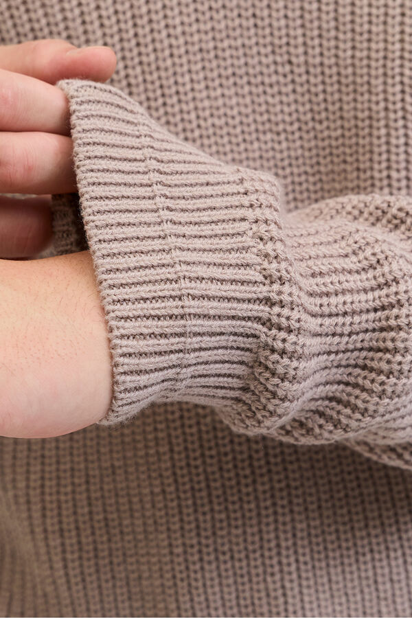 Jack & Jones Jersey-Knit polo shirt with button-down neck grey