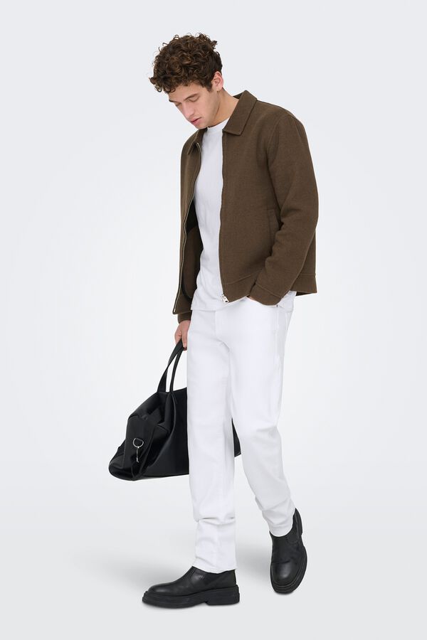 Only & Sons Regular fit jeans white