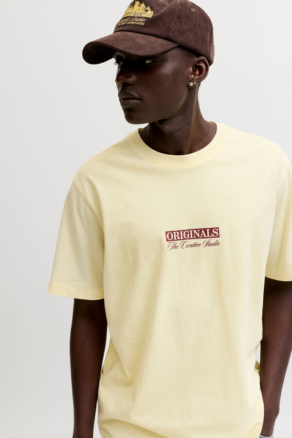 Jack & Jones Printed cotton T-shirt printed