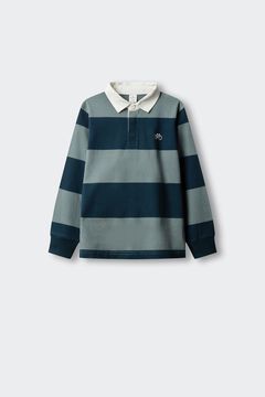Springfield Kids Sweatshirt de rugby &agrave;s riscas para crian&ccedil;a