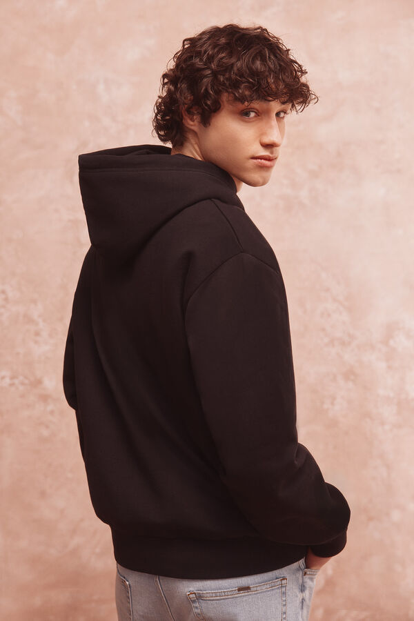 Springfield Skull hooded sweatshirt black