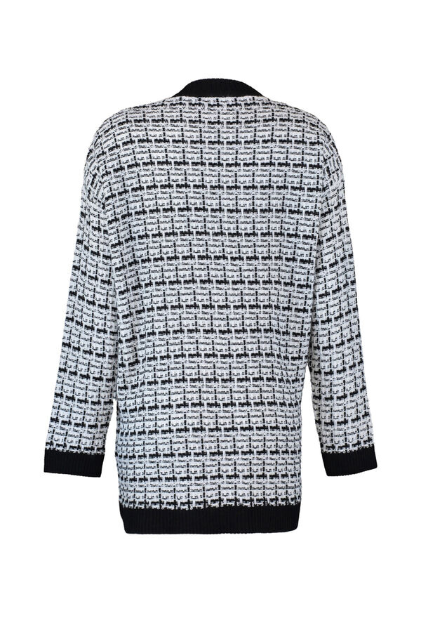 Trendyol C&aacute;rdigan con purpurina negro