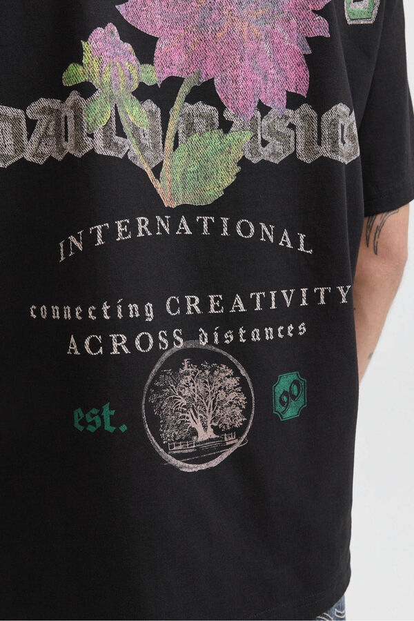 Jack & Jones Backprint T-shirt  Crna