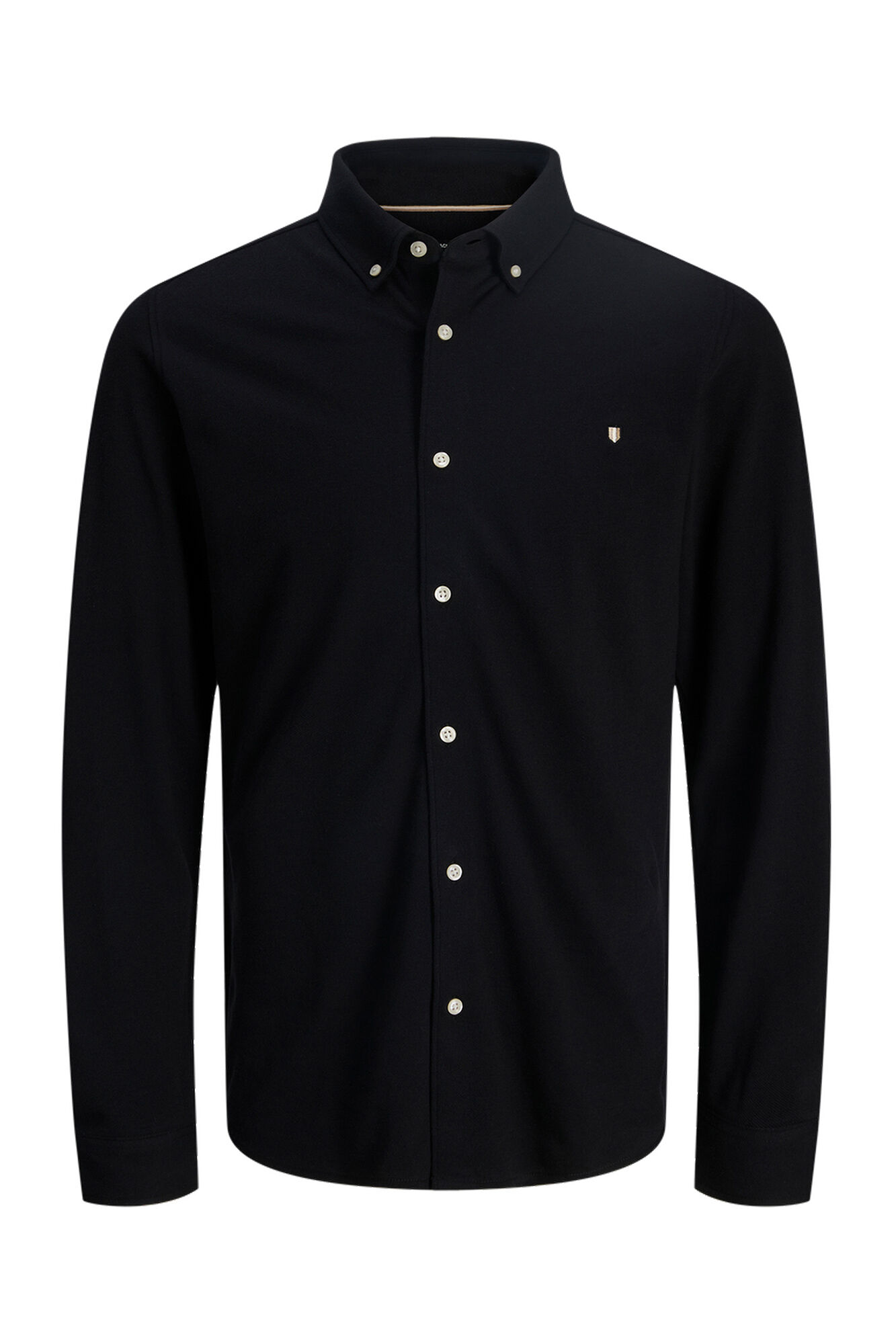Jack & Jones Junior Camisa piqu&eacute; manga larga