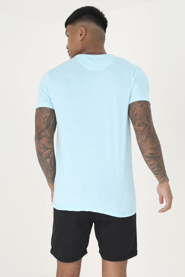 Brave Soul Essential short-sleeved T-shirt blue