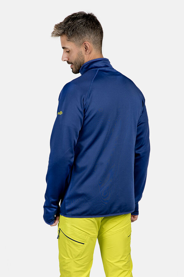 Springfield Ebro fleece liner jacket with zip  bleu