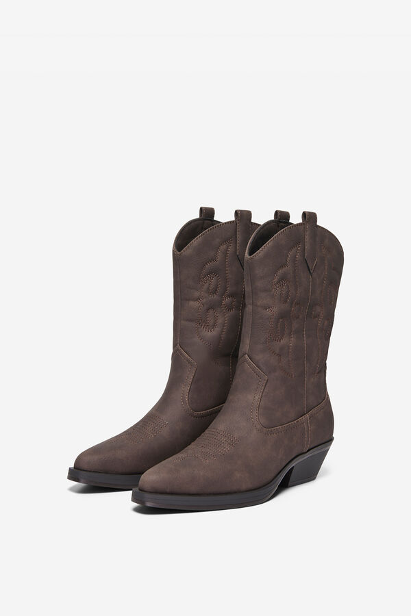 Only Cowboy boot brown