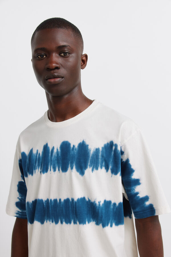 Springfield Tie-dye T-shirt white