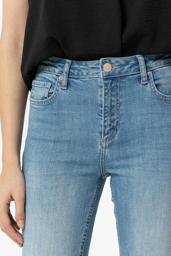 Springfield Zoe flared jeans svetloplava