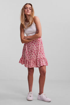 Springfield Short flounced skirt  pink
