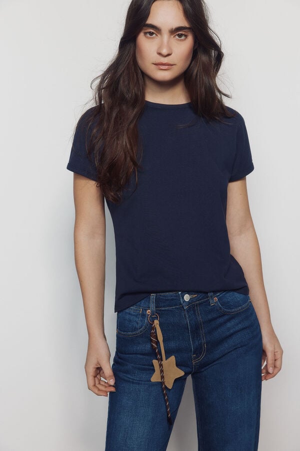 Springfield Mid-rise jeans blue