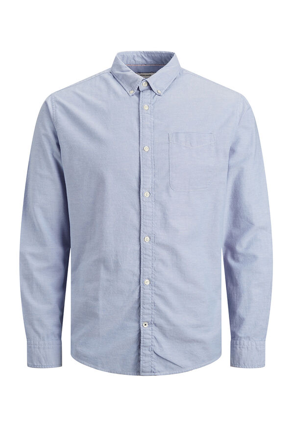 Jack & Jones Oxford-Freizeithemd Blau