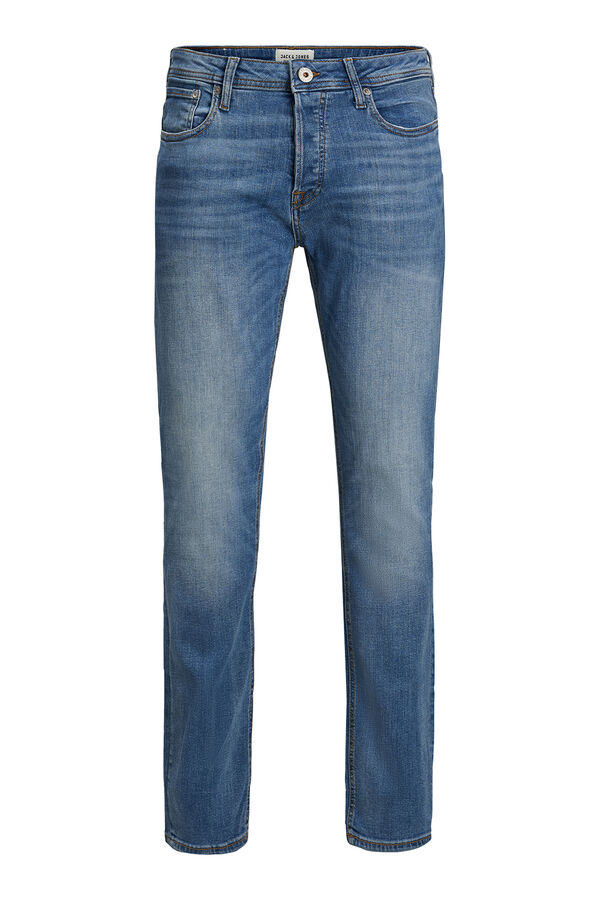 Jack & Jones cal&ccedil;a jeans reta e justa azul