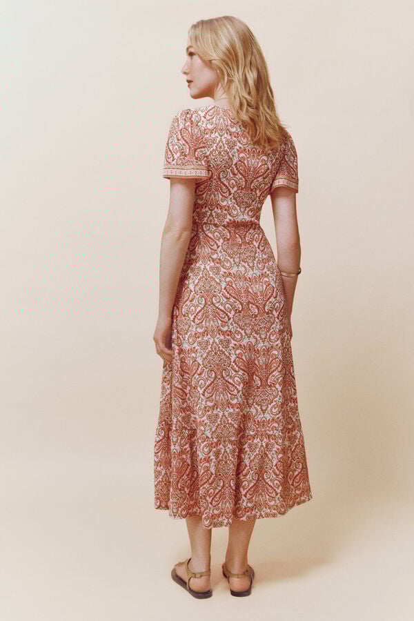 Springfield Mykonos dress beige