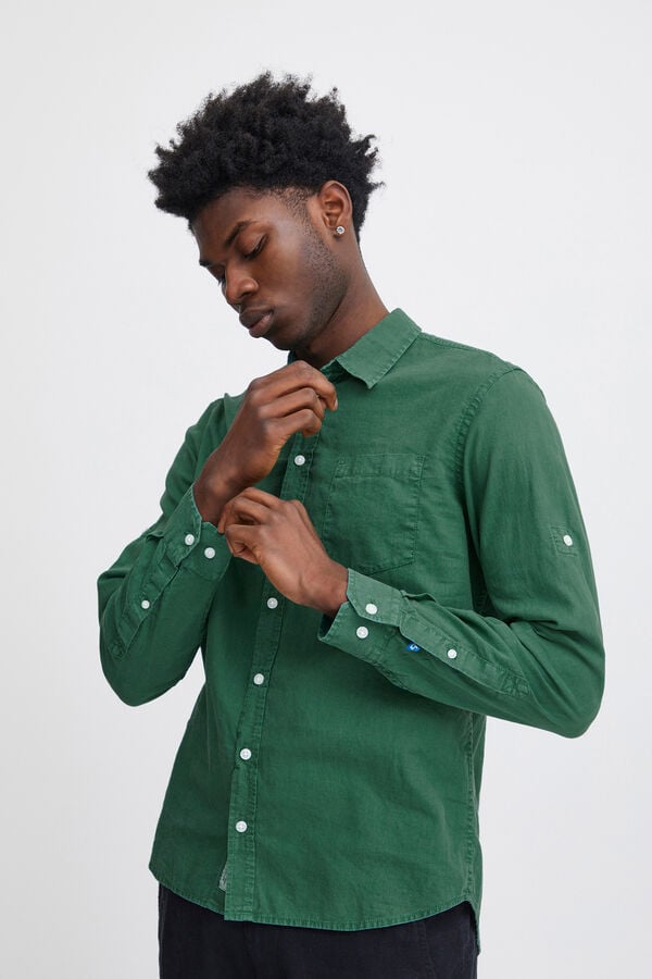 Springfield Long-sleeved shirt green