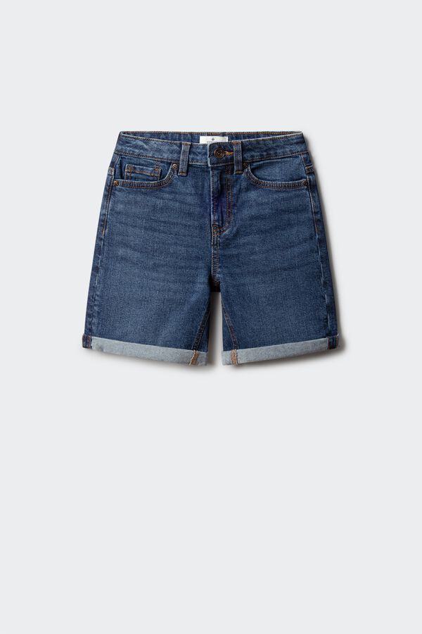 Springfield Kids Bermudas infantil em denim azul