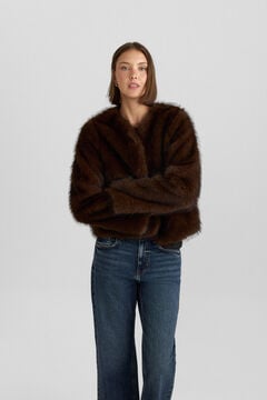 Springfield Short faux fur coat