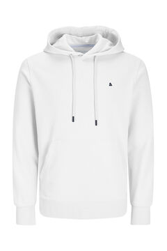 Jack & Jones Sudadera con capucha felpa lisa