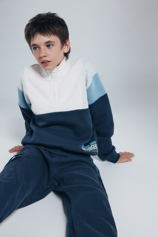 Springfield Kids Boy's cargo joggers Plava