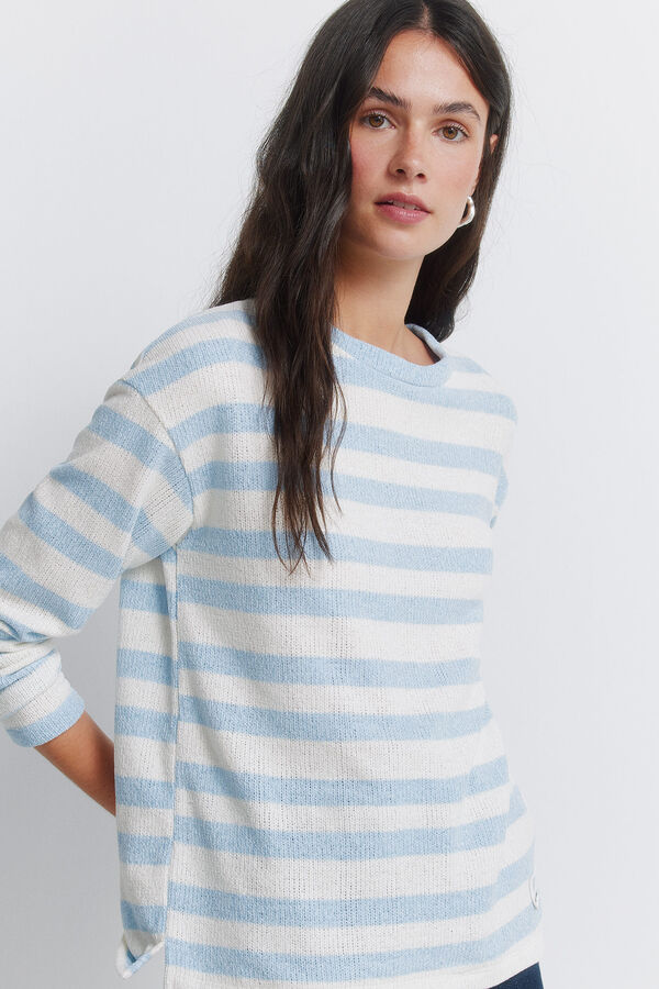 Springfield Striped T-shirt blue
