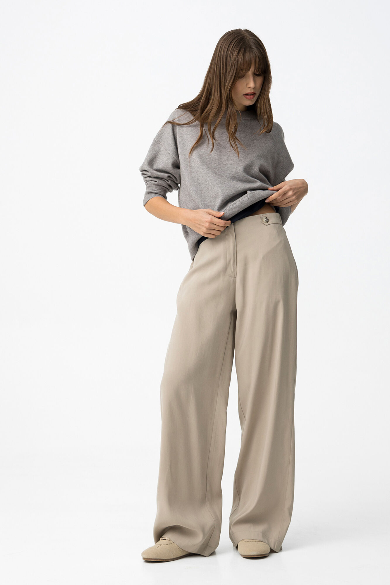 Tiffosi Pantalones Wide Leg