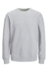 Springfield Sweatshirt liso de corte relaxado cinza