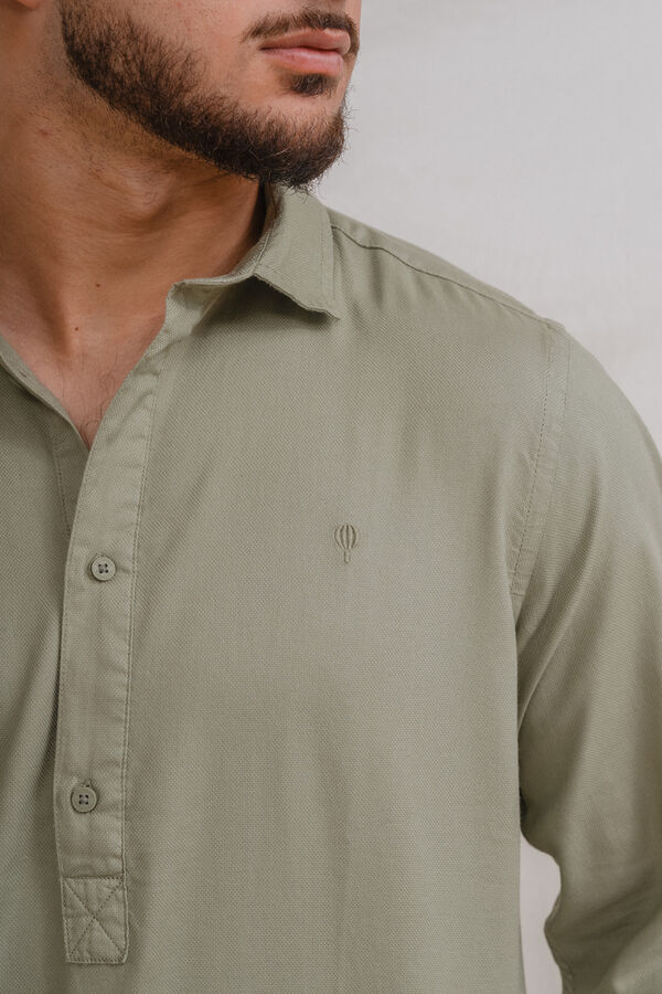 Celopman Camisa polera verde