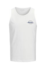 Jack & Jones Cotton vest top white
