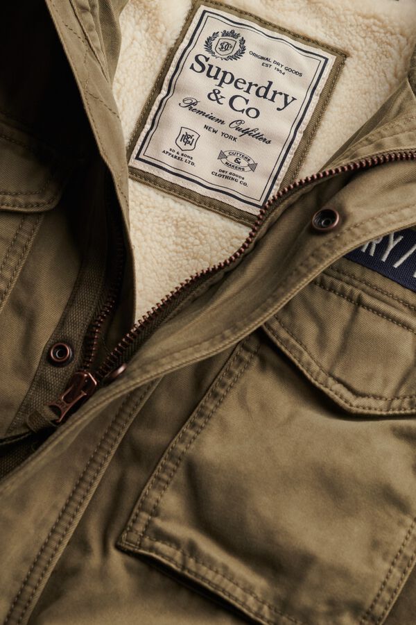 Superdry Casaco militar bege