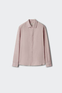 Springfield End-on-end linen viscose shirt