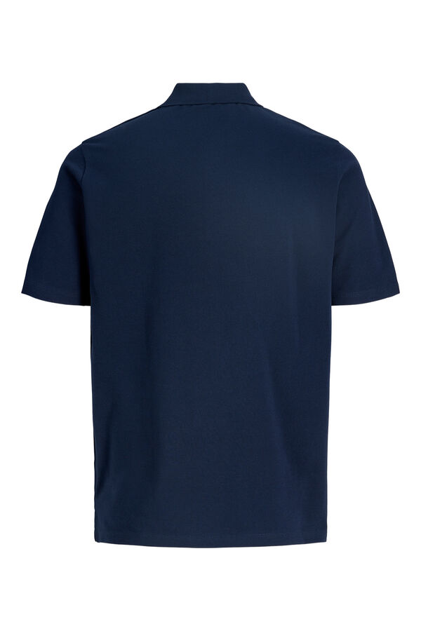 Jack & Jones PLUS Polo shirt with logo bleu