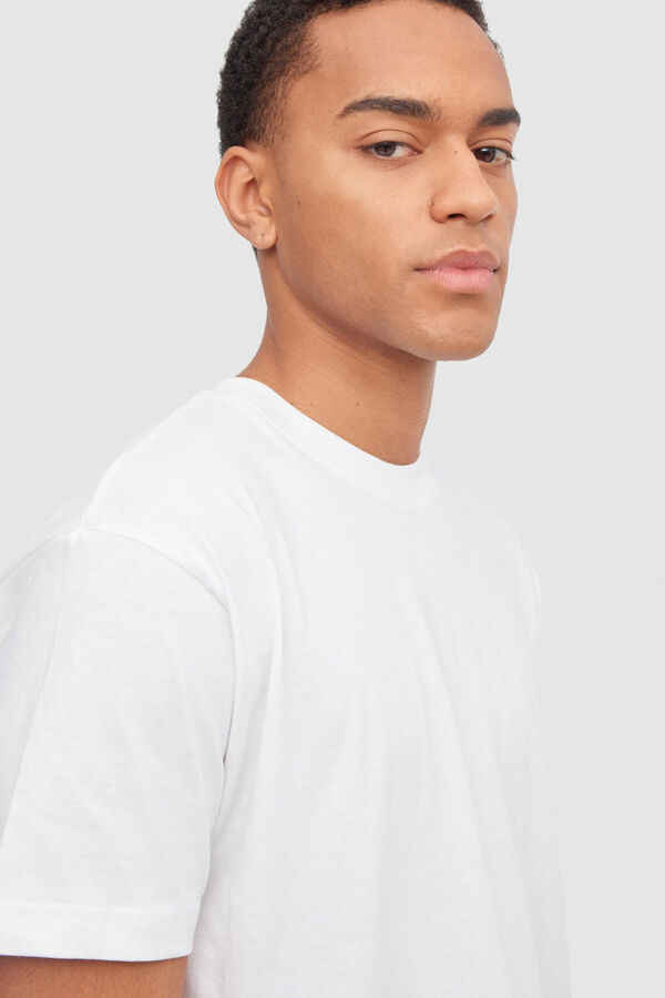 Inside Basic T-Shirt Weiß