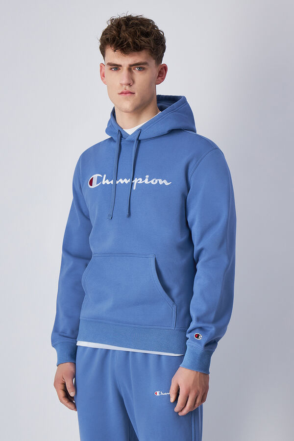 Champion Sweatshirt with hood blue