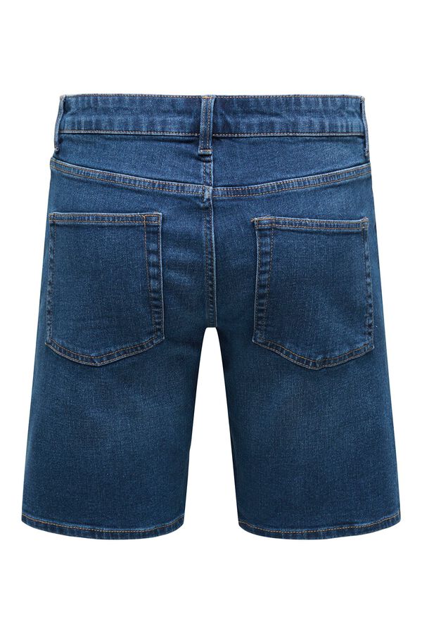 Only & Sons Denim Bermuda shorts blue