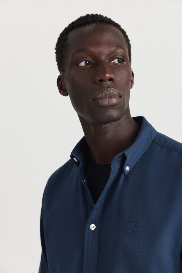 Springfield Structured shirt blue