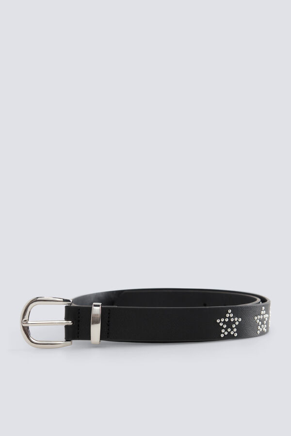 Springfield Star stud belt black