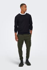 Only & Sons Round neck jumper black