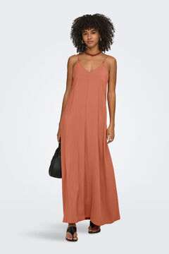 Only Vestido comprido de al&ccedil;as