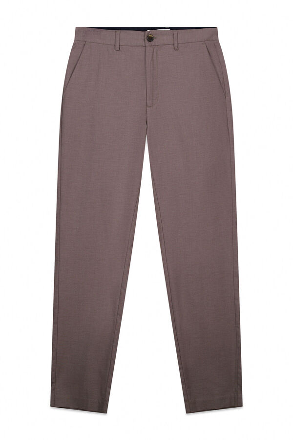 Springfield Comfort fit chinos trousers nude