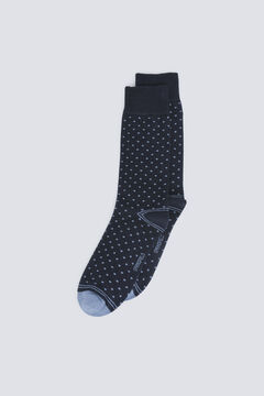 Springfield Long micro polka-dot socks