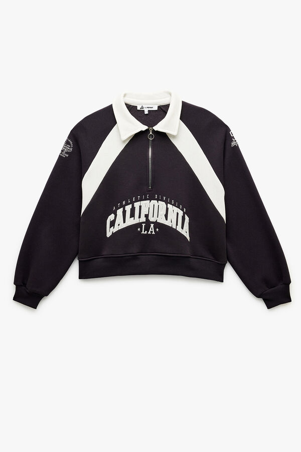 Koton Sudadera crop gris